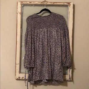 ONLY WORN ONCE! ZARA blue play suit